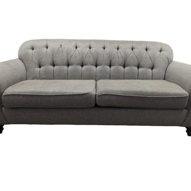 Beige Tufted Couch