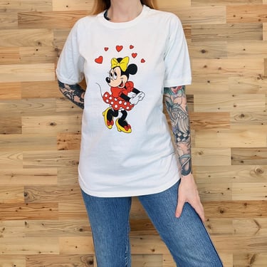 80's Disney Minnie Mouse Vintage Tee Shirt 