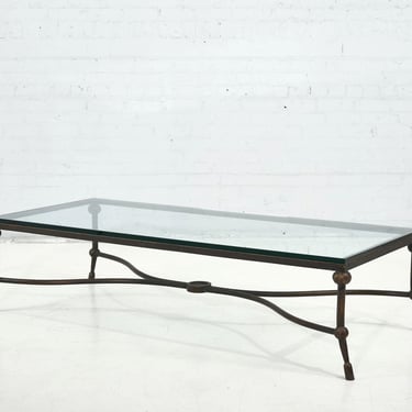 Diego Giacometti Style Coffee Table, Bronze Finish