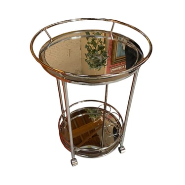 Vintage Round Barcart