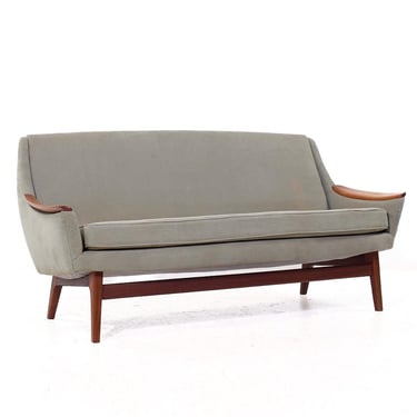 Rastad and Relling Mid Century Norwegian Teak Sofa - mcm 