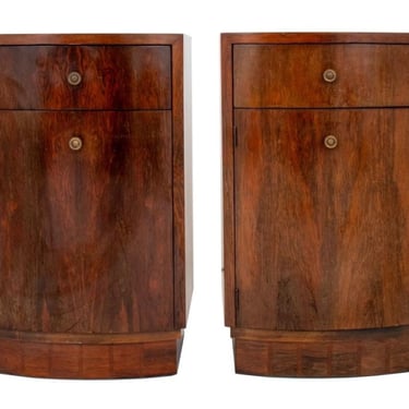 Mid-Century Mahogany Side Cabinets, 2