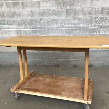 MCM-Adjacent Oak Table (Seattle)