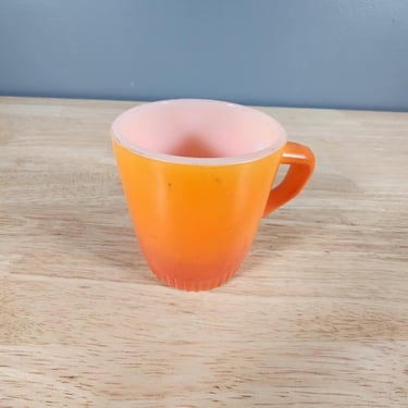 Orange Anchor Hocking Fire King Mug 