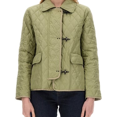 Fay Women 3-Hook Nylon Quilted Jacket