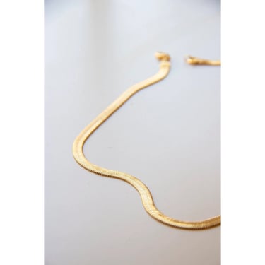 Midi Herringbone Chain Necklace