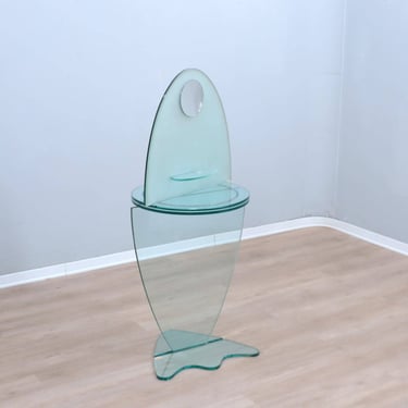 Vintage freestanding swivel vanity mirror Tonelli, Italy 1990s 