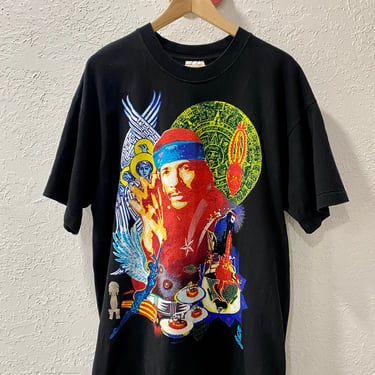 Vintage 1990s Santana Tour Tshirt. XL. By Copperhive VIntage. 