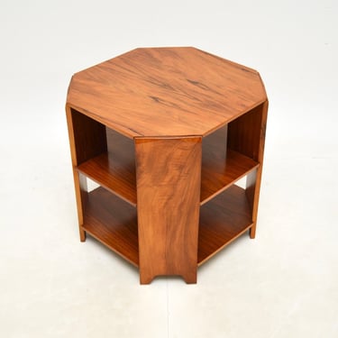 Art Deco Walnut Occasional Coffee / Side Table