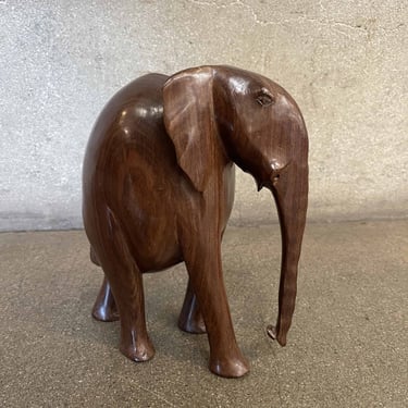 Hand Carved Rosewood Elephant