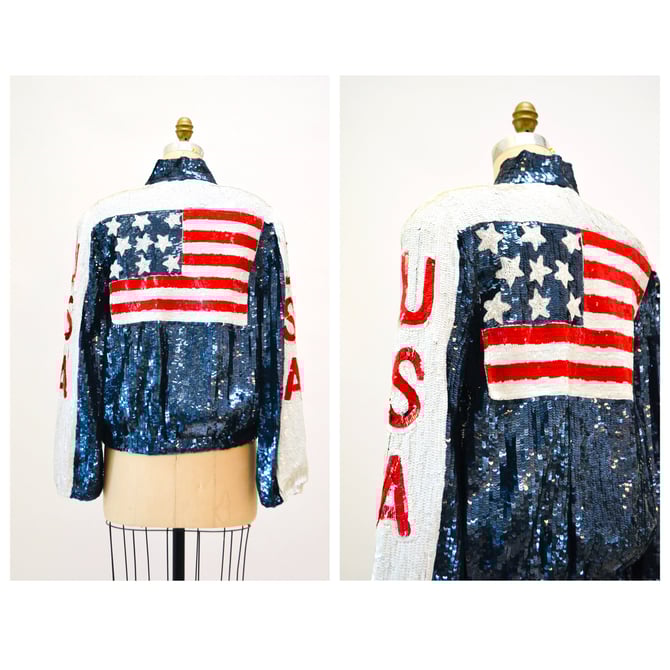 ジャケット・アウター 80s 90s \"mosaic USA\" wide linen jacket Vintage 90s Gepard Floral Colorblock Windbreaker Ski Jacket