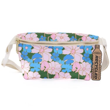 83859: Fanny Pack |Ultra-Slim| Recycled RPET | Floral Pink B