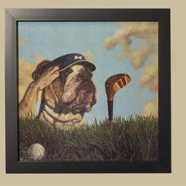 'Mulligan' Framed Art Print
