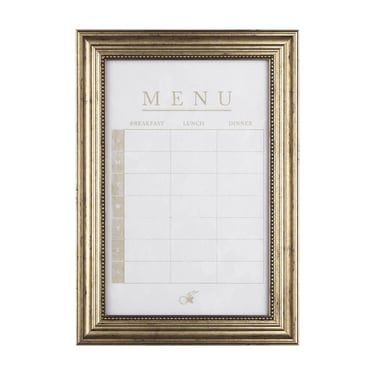 Menu I Framed Wall Art