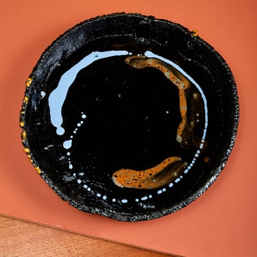 Ceramic Platter in Black