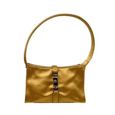 Gucci Gold Satin Mini Jackie Bag