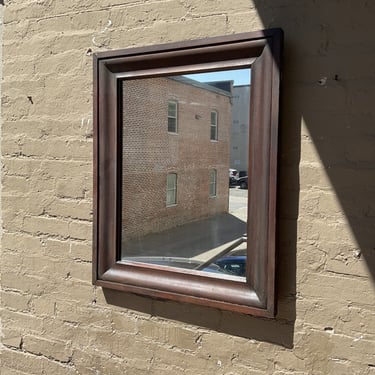 Antique Mahogany Mirror