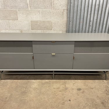 Dang 2 Door 2 Drawer Grey Media Stand Console Credenza by Blu Dot