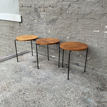 Set of 3 MCM Stacking Tables