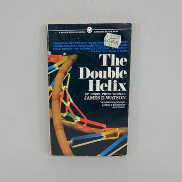 The Double Helix (1968) by James D Watson - An account of the discovery of the structure of DNA - Vintage Science Book 