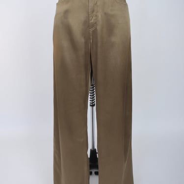 Dries Van Noten Twill Straight Leg Pants