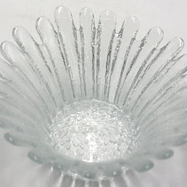 vintage Blenko Daisy Bowl 