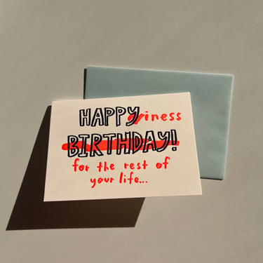 People I've Loved Happiness For the Rest of your Life Greeting Card
