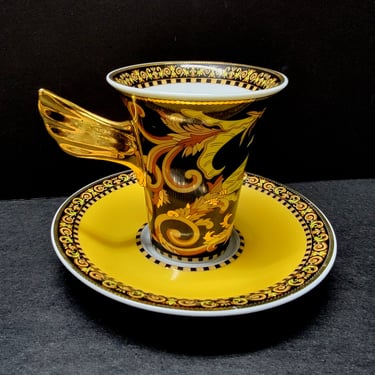 Gianni Versace Rosenthal Cup and Saucer 