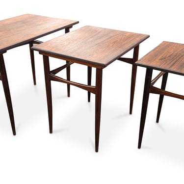 Rosewood Nesting Tables - 052432