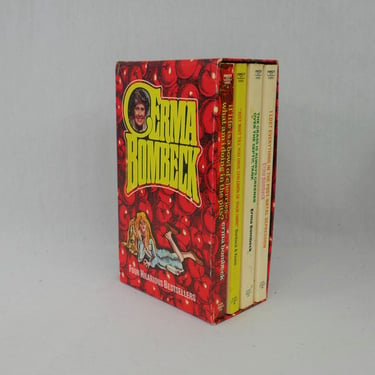 Erma Bombeck Boxed Set of 4 Books - Bowl of Cherries (1971) Post-Natal Depression (1970) Grass is Greener (1976) Just Wait (1971) Bil Keane 