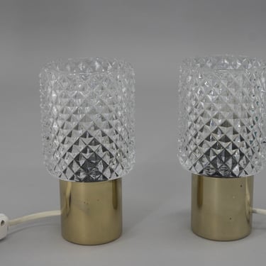 Set of Two Table / Bedside Lamps by Kamenicky Senov, 1960s 