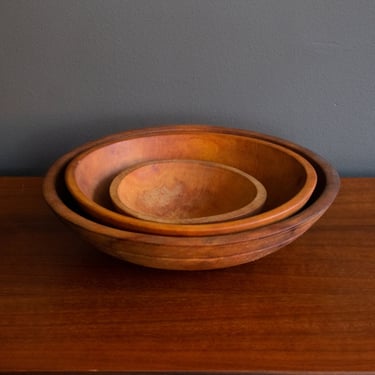 Carved Wooden Bowls