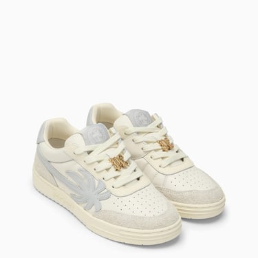 Palm Angels Palm Beach University Beige/Grey Trainer Women