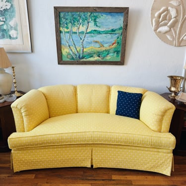 Yellow Drexel Heritage Sofa