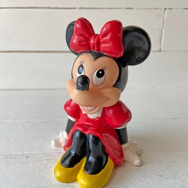 Vintage Minnie Mouse Rubber Bath Toy // Minnie Mouse Squeaky Toy // Minnie Mouse Rubber Ducky // Perfect Gift 