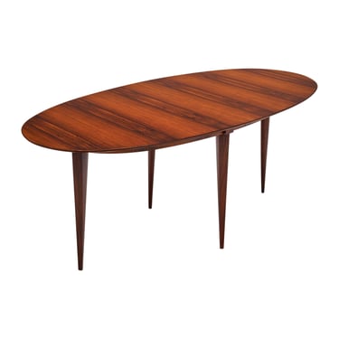 French Mid-Century Brazilian Rosewood Dining Table