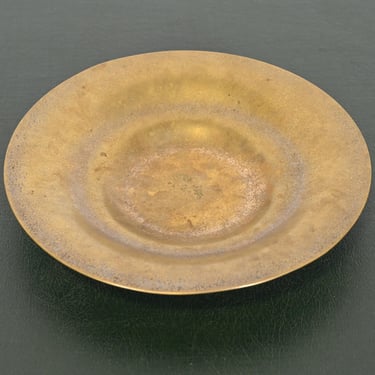 Tiffany Studios New York Bronze Doré Bowl