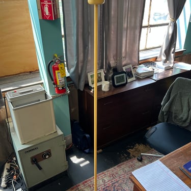 Tall Yellow Floor Lamp
