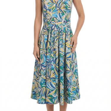 Kate Spade - Lavender & Navy Floral Sleeveless Dress | Current Boutique -  DMV - Bethesda, Clarendon, DC, Old Town | ATTIC