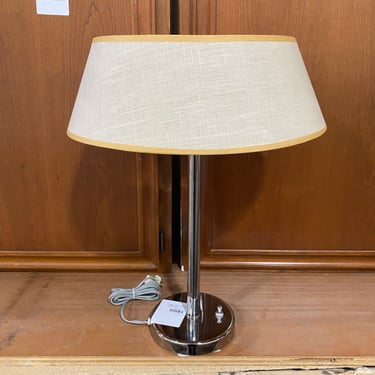 MCM Walter Von Nessen Table Lamp in Chrome