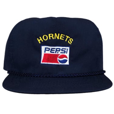 Vintage 90s Pepsi “Hornets” Embroidered Promotional SnapBack Hat Cap 