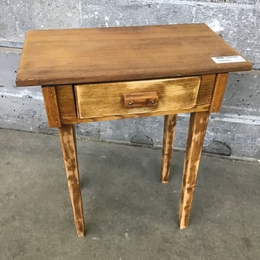 Tropical Hardwood Side Table (Seattle)