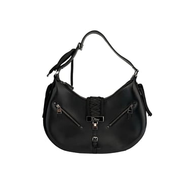 Dior Black Corset Shoulder Bag