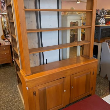 Big pine hutch 55” x 14” surface, 32” high Removable shelf 43” Please call to purchase 202-232-8171