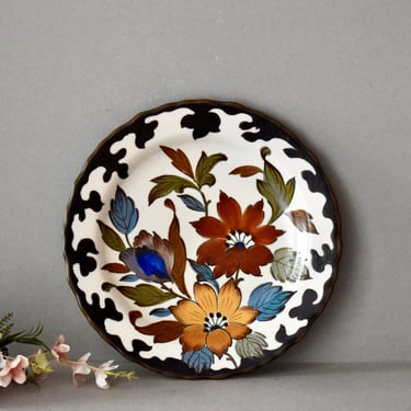 Vintage Decorative Wall Plate Gouda Home Decor Collectable Gouda Pottery 