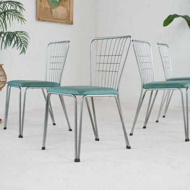 Set of 4 Rockabilly Dinette Chairs