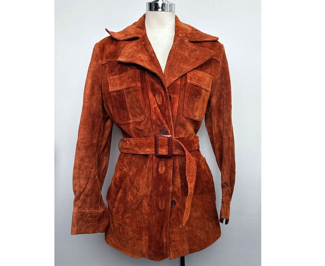 Women Shearl Leather Coat orders vintage 70's women sheepskin leather coat vintage women fashion boho style clothing outerwear size large L