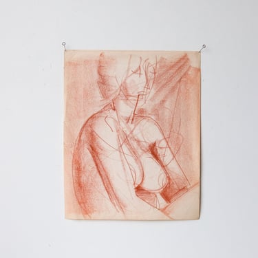 Work on Paper | Seated Nude