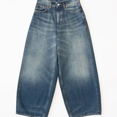 Cropped Roomy Jeans in Heirloom Blue