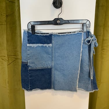 Denim Mini Skirt